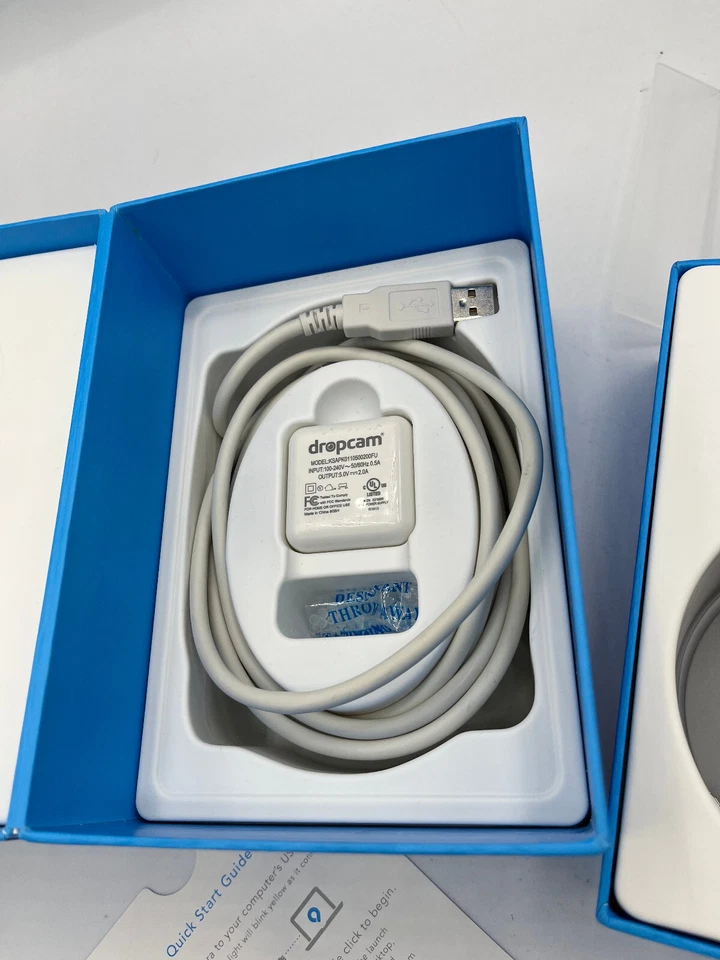 Cámara de videovigilancia inalámbrica Nest Dropcam Wi-Fi negra completa en caja USADA Foto 2 de 4