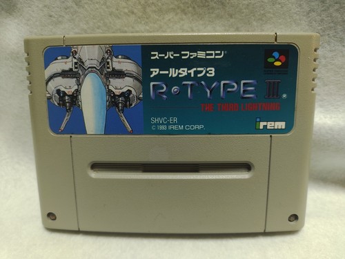 Super Famicom R TYPE III 3 Cartridge Only Japan COMBINED SHIPPING