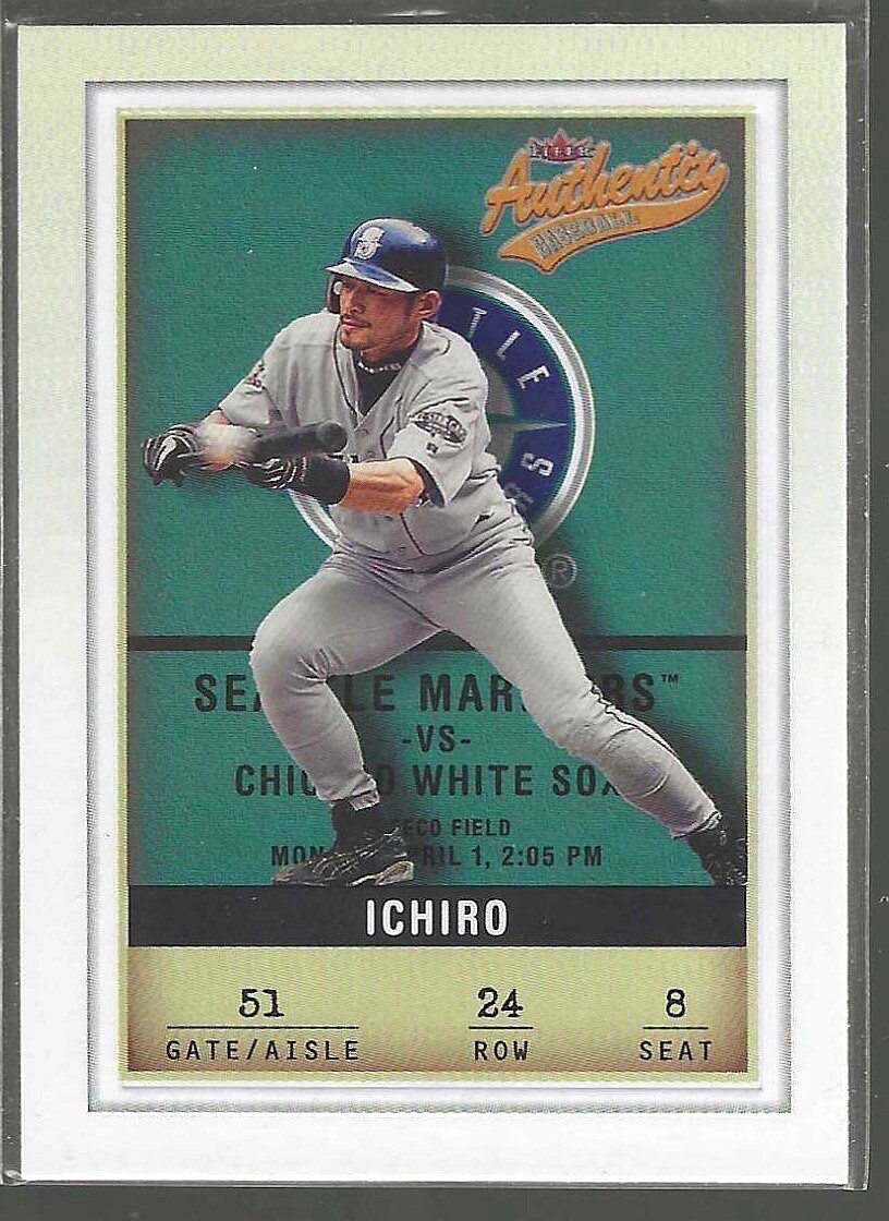 Ichiro Suzuki 2002 Fleer Authentix Card# 24 | eBay