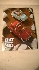 Label-Anzeigen FIAT advert FIAT 500