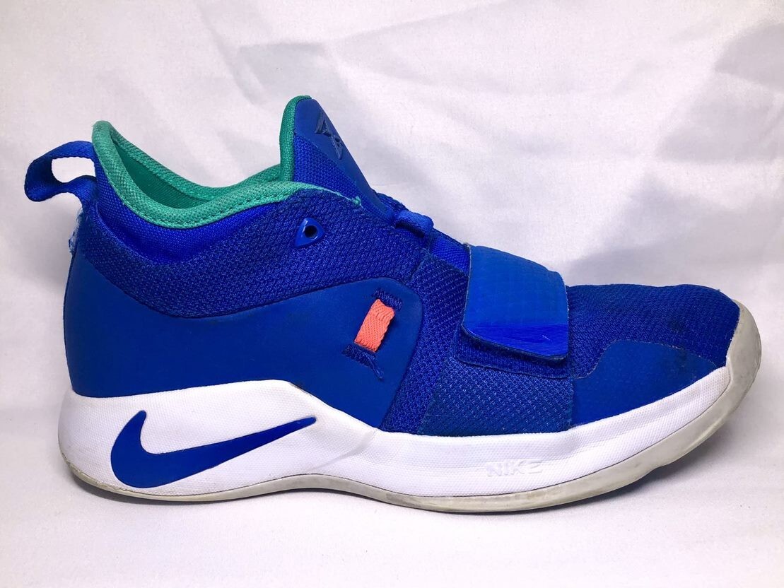 Nike P. George シューズ 28cm Nike Paul George 2.5 Fortnite Sneaker Youth 6.5Y Racer Blue