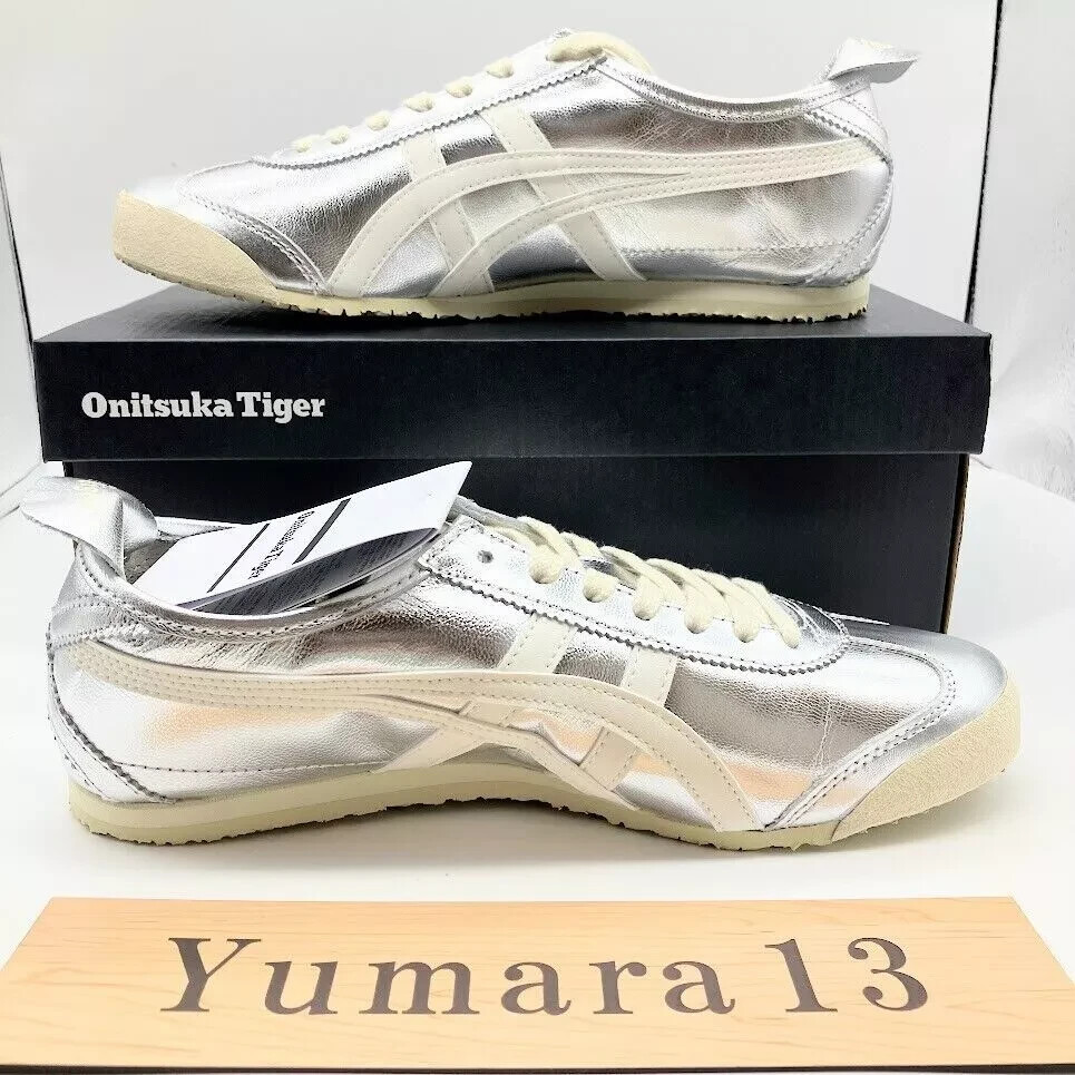 Onitsuka Tiger MEXICO 66 SILVER/OFF WHITE 1183b566-021 Unisex Size