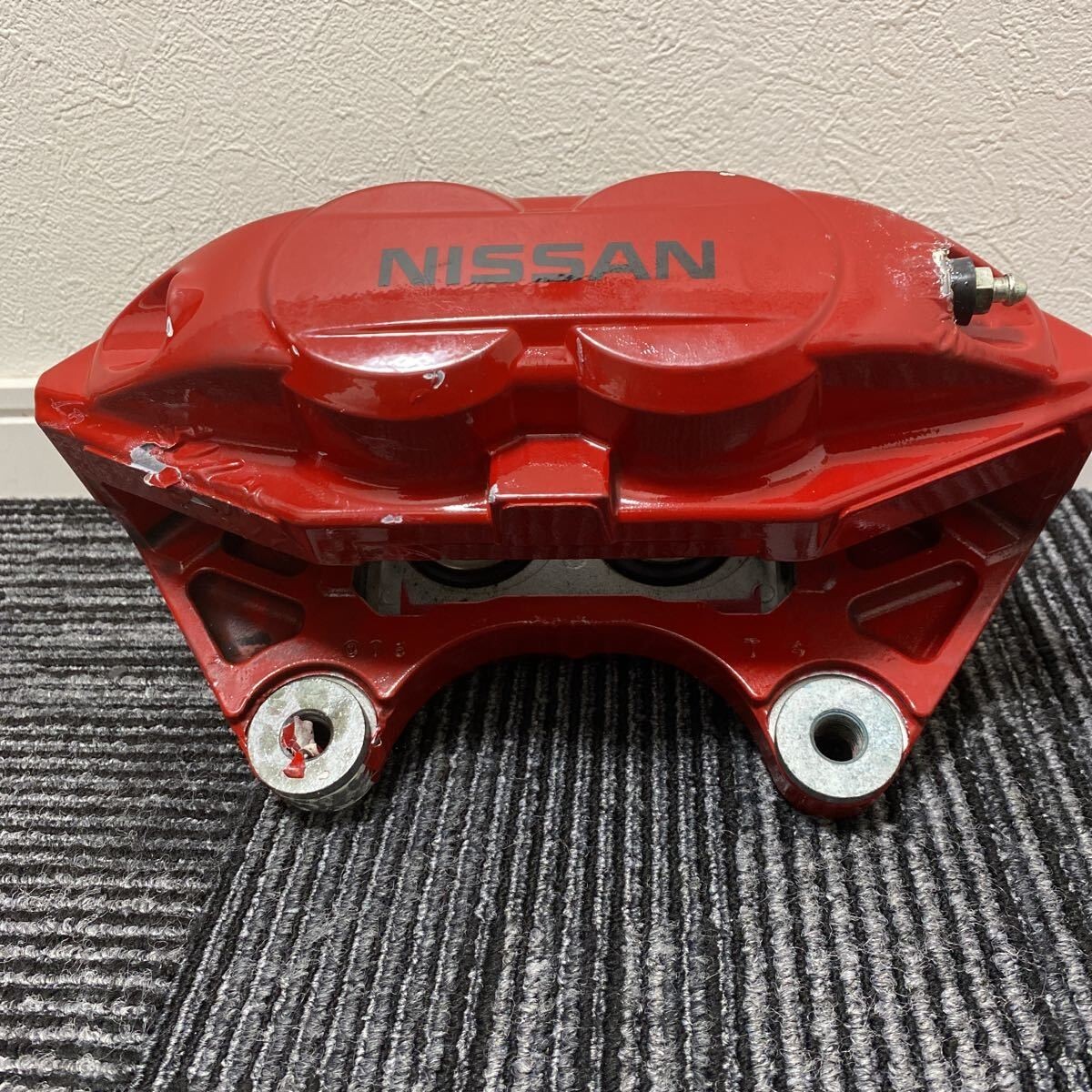 Genuine Nissan Z34 Fairlady Z Akebono Front Caliper 4POT Red | eBay