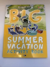 NEW! Cartoon Network BIG SUMMER VACATION Activity BOOK By JAKE BLACK