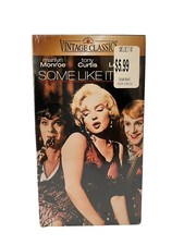 Some Like It Hot Vintage Classics VHS Marilyn Monroe Tony Curtis 1997 New