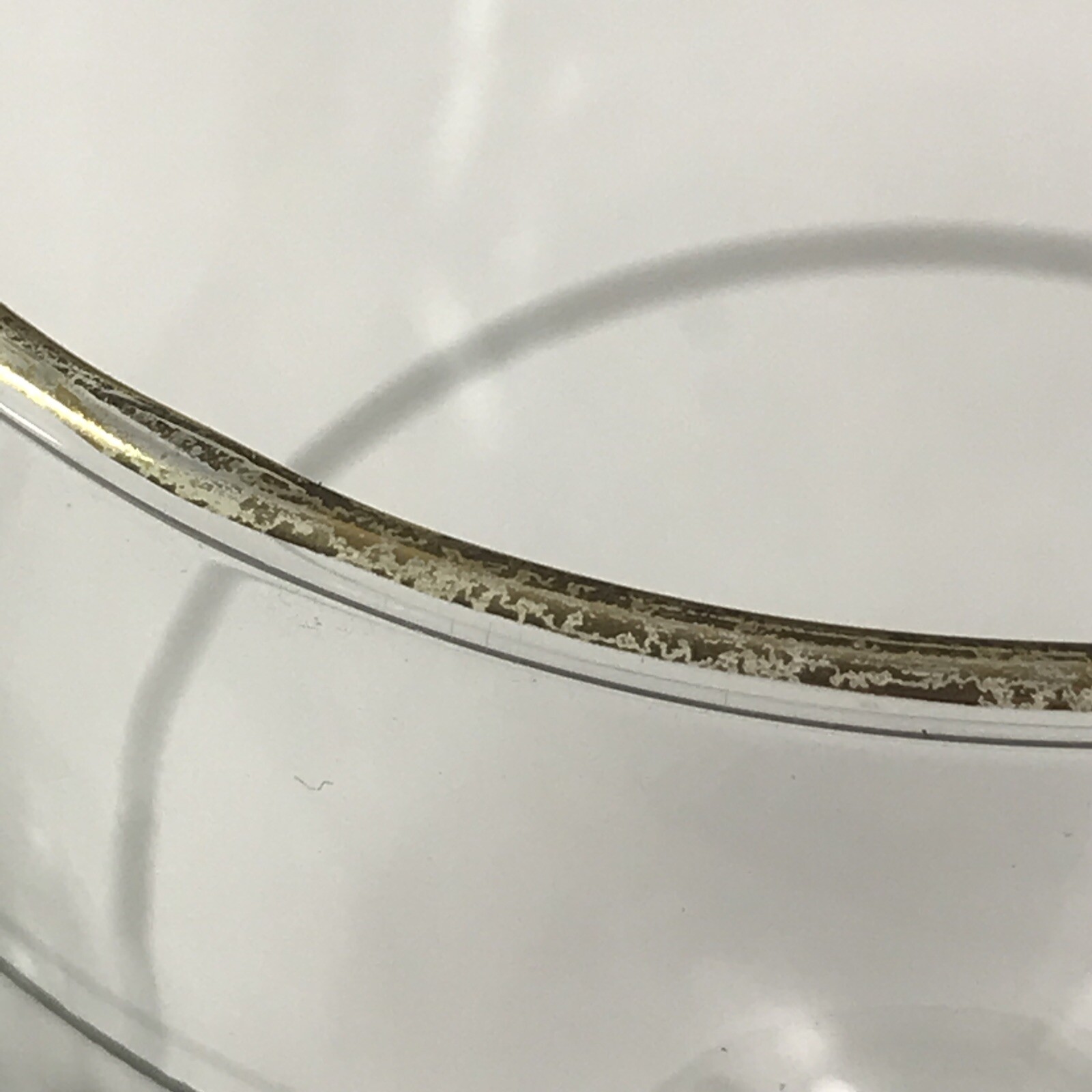 Luminarc Glasses Set Of 2 Irish Coffee Glasses With Gold Trim & Clover