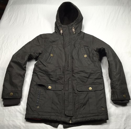 NEXT 82 DESIGNER PARKA COAT, SIZE 