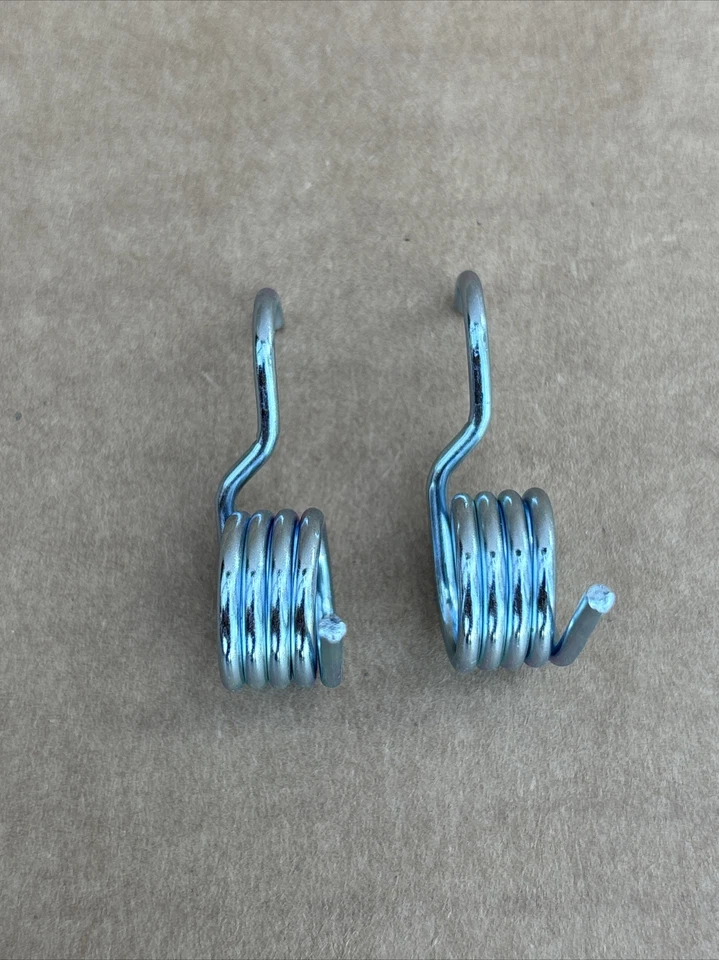 Par de resortes de clavija de pie de motocicleta CZ - 1971 y posteriores CZ50 CZ400 Foto 3 de 4