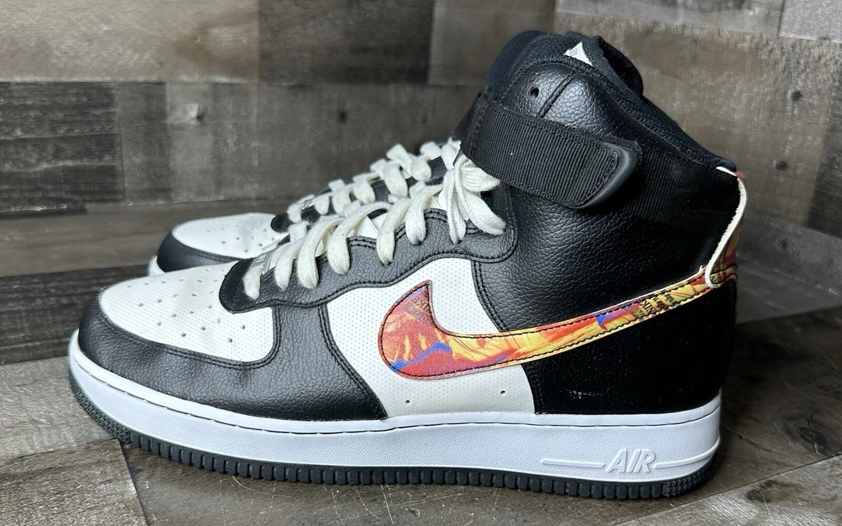 スニーカー Nike Air Force 1 High Vintage Mosaic Swoosh Nike Air Force 1 High 'Vintage Mosaic' CU4736-100