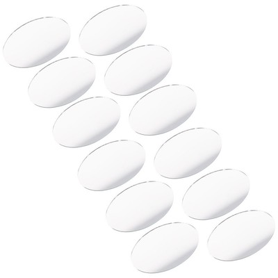  20 Stück Kleiner Spiegel für Wand Mini Spiegel Großpackung Oval Stil Reise