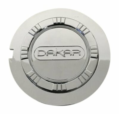 Dakar Wheels EF2004 Chrome Wheel Snap in Center Cap