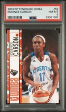 2013 Rittenhouse WNBA ESSENCE CARSON PSA 8 New Yor Liberty Rutgers Knights
