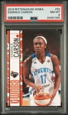 2013 Rittenhouse WNBA ESSENCE CARSON PSA 8 New Yor Liberty Rutgers Knights