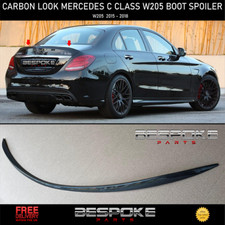 FÜR MERCEDES C KLASSE W205 C63 C43 AMG HECKSPOILER KOFFERRAUMKLAPPE CARBON LOOK FÜR MERCEDES C KLASSE W205 C63 C43 AMG HECKSPOILER KOFFERRAUMKLAPPE CARBON LOOK