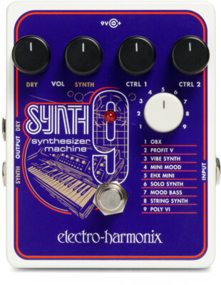 Electro-Harmonix SYNTH9 Synthesizer Machine Pedal