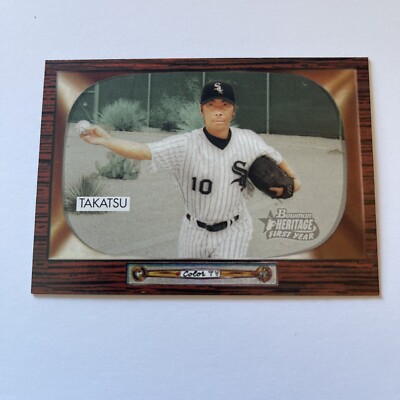 2004 Bowman Heritage Shingo Takatsu Chicago White Sox RC Rookie Card #328