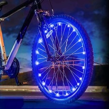 1 PairLED Bike Wheel Lights with Batteries Included! Bicycle Light Get Brighter