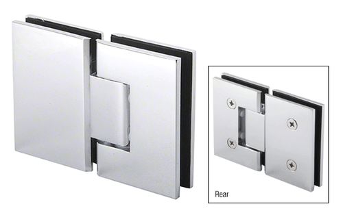 CRL MEL180CH poliertes Chrom Melbourne 180 Grad Glas-zu-Glas Scharnier - Bild 3 von 8