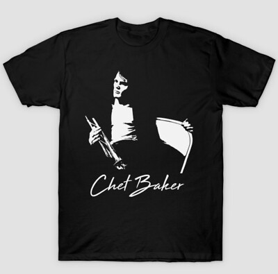 Chet Baker Tシャツ gear inc 1990 Vintage Chet baker 1990 gear, Inc. T-shirt. XL in excellent