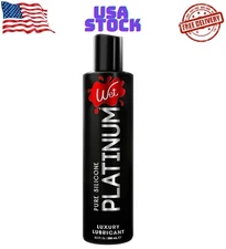 Wet Platinum Silicone Based Lube 9 oz Bottle, Ultra Long Lasting Premium Persona