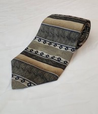 David Taylor 100 Polyester Striped Men's Neck Tie