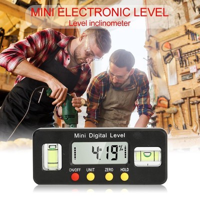 Mini Electronic Level Horizontal Instrument Inclinometer Angle Meter Angle Find
