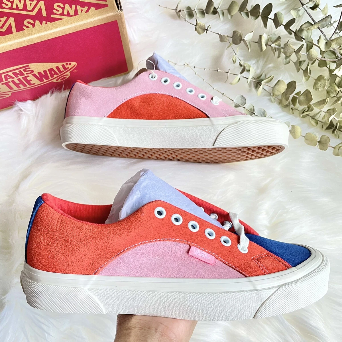 vans navy stripe