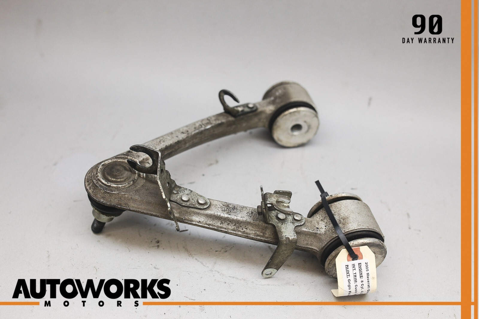 03-10 Maserati Quattroporte M139 Front Left Driver Side Upper Control Arm OEM