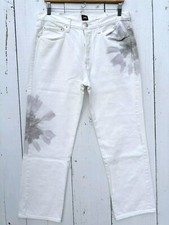 Edwin Women's Kali Ankle Jeans White Vintage Straight Size 31 NEW