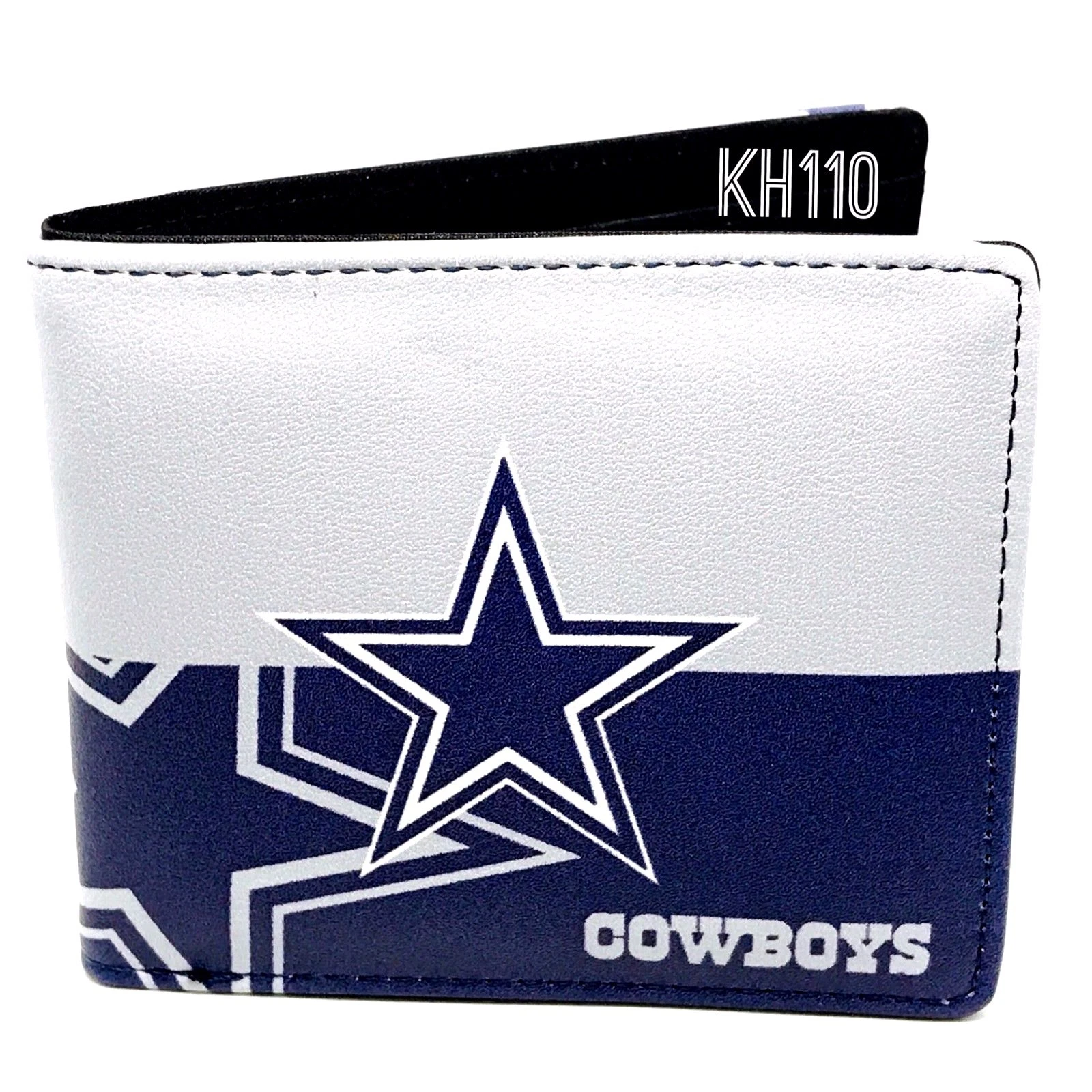 Dallas Cowboys Leather Bifold Men's Wallet