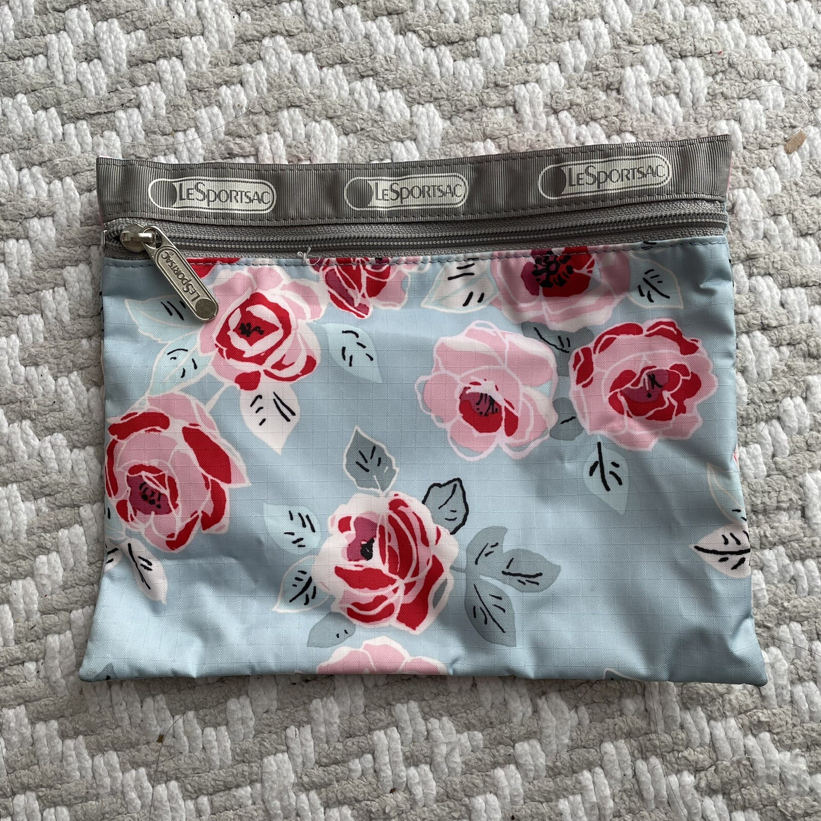 Lesportsac Basic Backpack Garden Sky Rose 7812 D7… - image 8