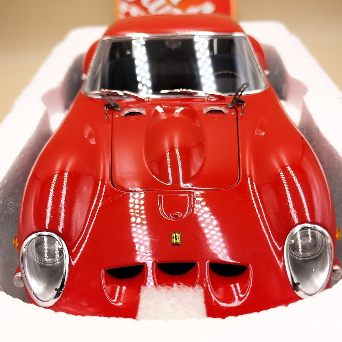 Kyosho 1/18 Ferrari 250 GTO Red 1962 08436R Hi-End Model