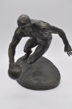 Thomas Holland Bronze Sculpture Jerry West NBA Basketball Logoman 513/750 Signed