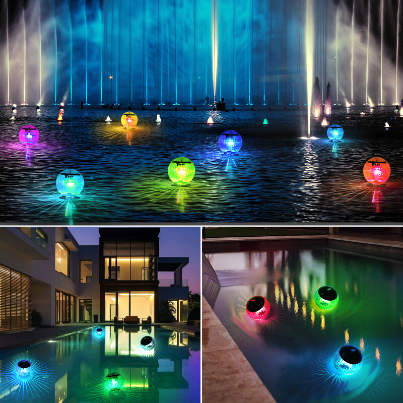Surprising Solar Lights For A Pool Pictures