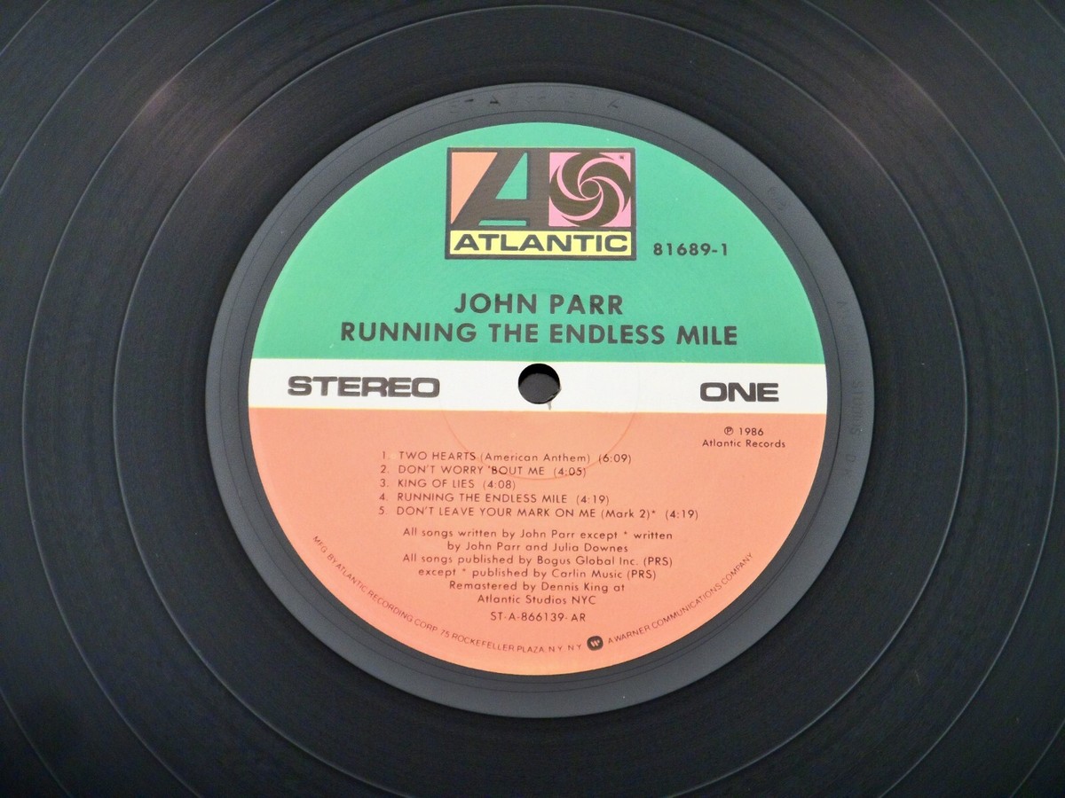 John Parr ‎♫ Running the Endless Mile ♫ 1986 Atlantic