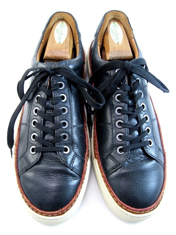 SAOLA Allen Edmonds "PORTER CITY" Sneakers Derby Casual Uomo 8 5 D Nero (313N)