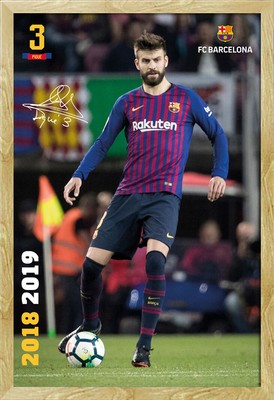 FC Barcelona Dembele Poster 61x91,5 Cm + Gratis Überraschungsposter