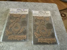 Prima Marketing CORK STICKERS 2 Pkgs Pcs NIP #13