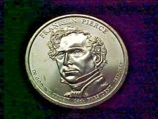 2010 D FRANKLIN PIERCE  PRESIDENTIAL DOLLAR UNCIRCULATED