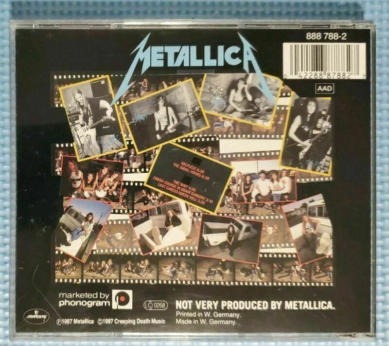 METALLICA - THE $5.98 EP - GARAGE DAYS RE-REVISITED - WEST GERMANY -- SEE BELOW - Imagem 2 de 4