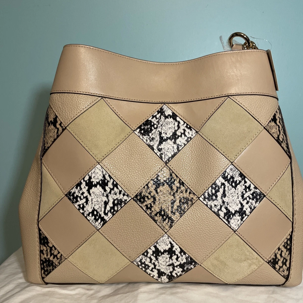 Coach triangle bag sale
