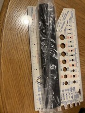 1 IKEA BRIMNES BED DRAWER / Wardrobe HANDLE Black w 2 Screws Part #124328 128763