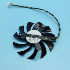 For MSI PLD08010S12H/HH Hole Pitch 40MM Diameter 75mm Graphics Card Fan