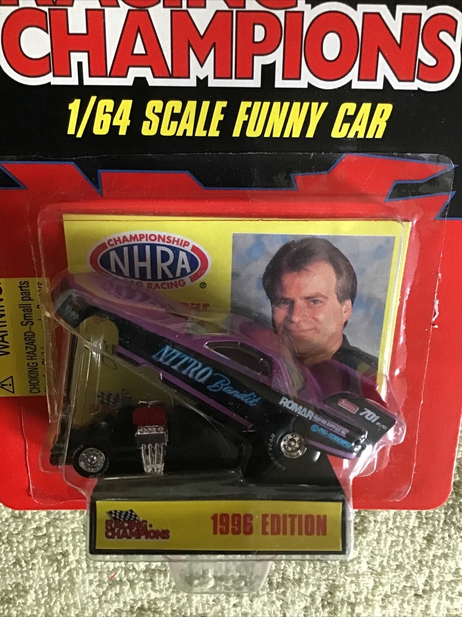 1996 Racing Champions WYATT RADKE Nitro Bandit Funny Car NHRA 1/64