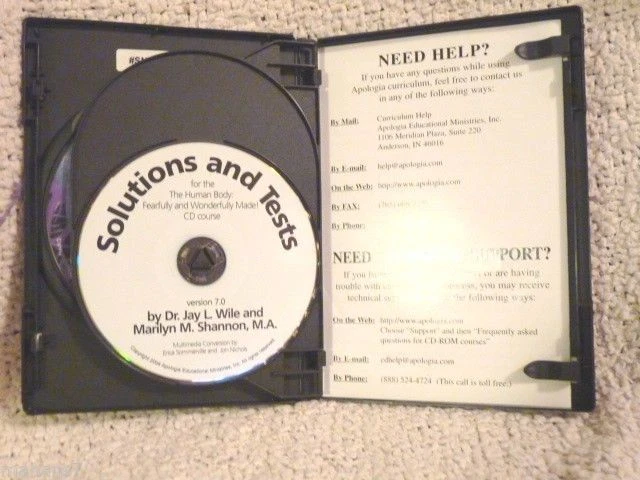 Apologia The Human Body Fearfully and Wonderfully Made V 7.0 2 CD Full Course - Image 3 of 4