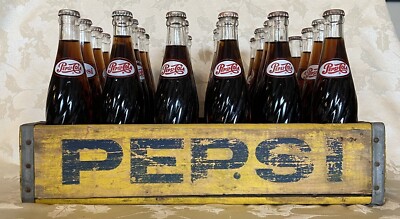 VINTAGE 1960's PEPSI COLA CASE | eBay