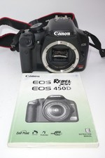 Canon EOS 450D / Rebel XSi 12.2MP Digital SLR Camera - Black (Body Only)