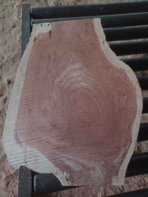 Cedar, Eastern Red- Live Edge Knot for Bowl Turning, Lathe, or Crafts 6in Thick
