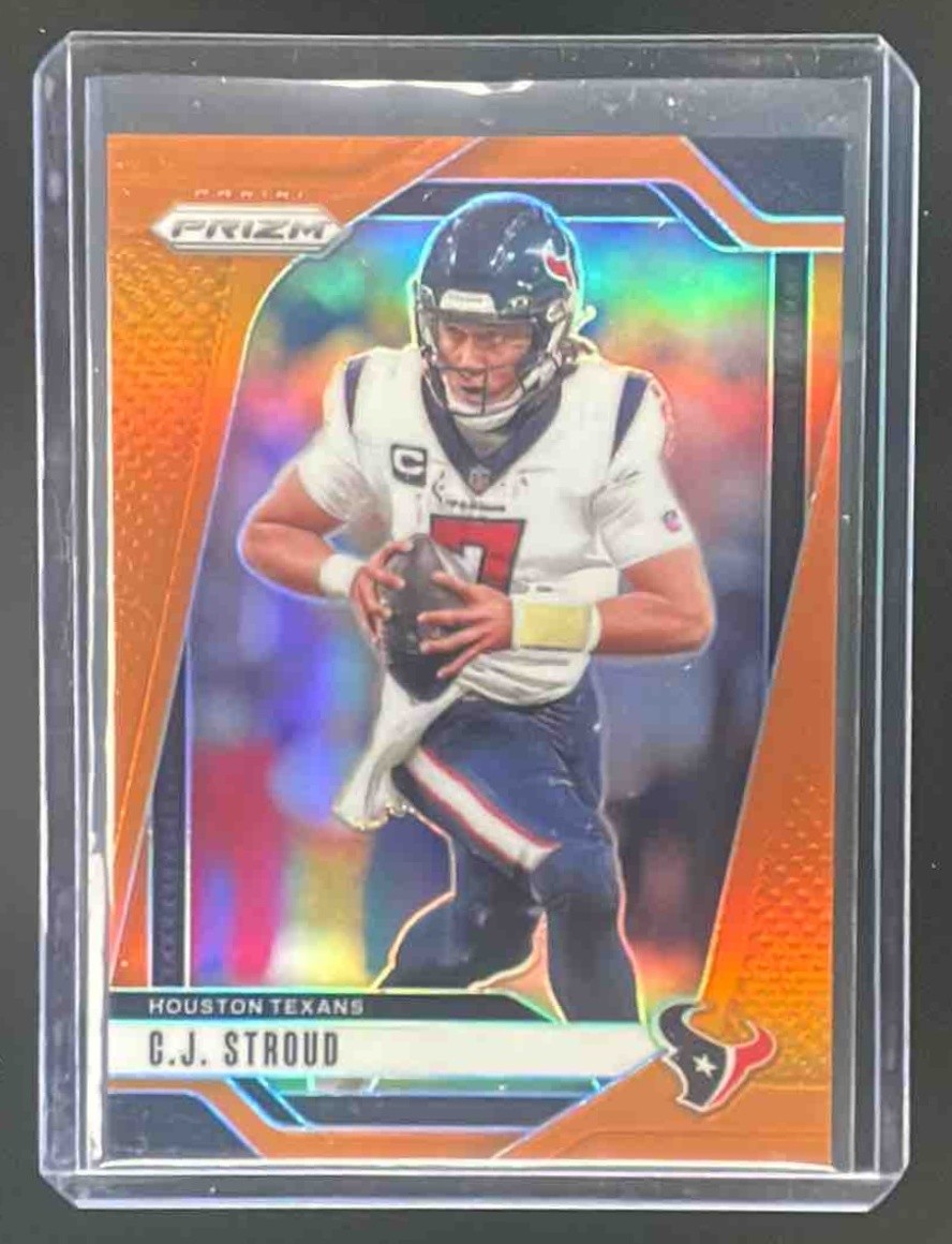 C.J. Stroud 2024 Panini Prizm #111 Orange 22/249