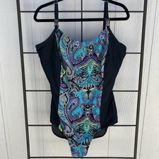 It Figures One Piece Swimsuit Women's Plus Size 20W